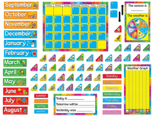 Year Around Calendar Bulletin Board Set - US 5322