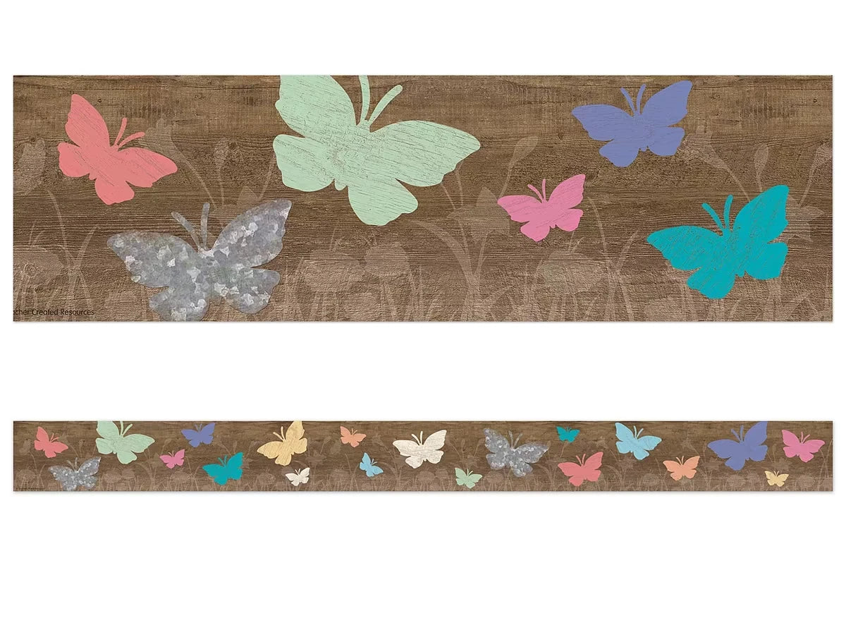 Home Sweet Classroom Butterfly Border - US 9348