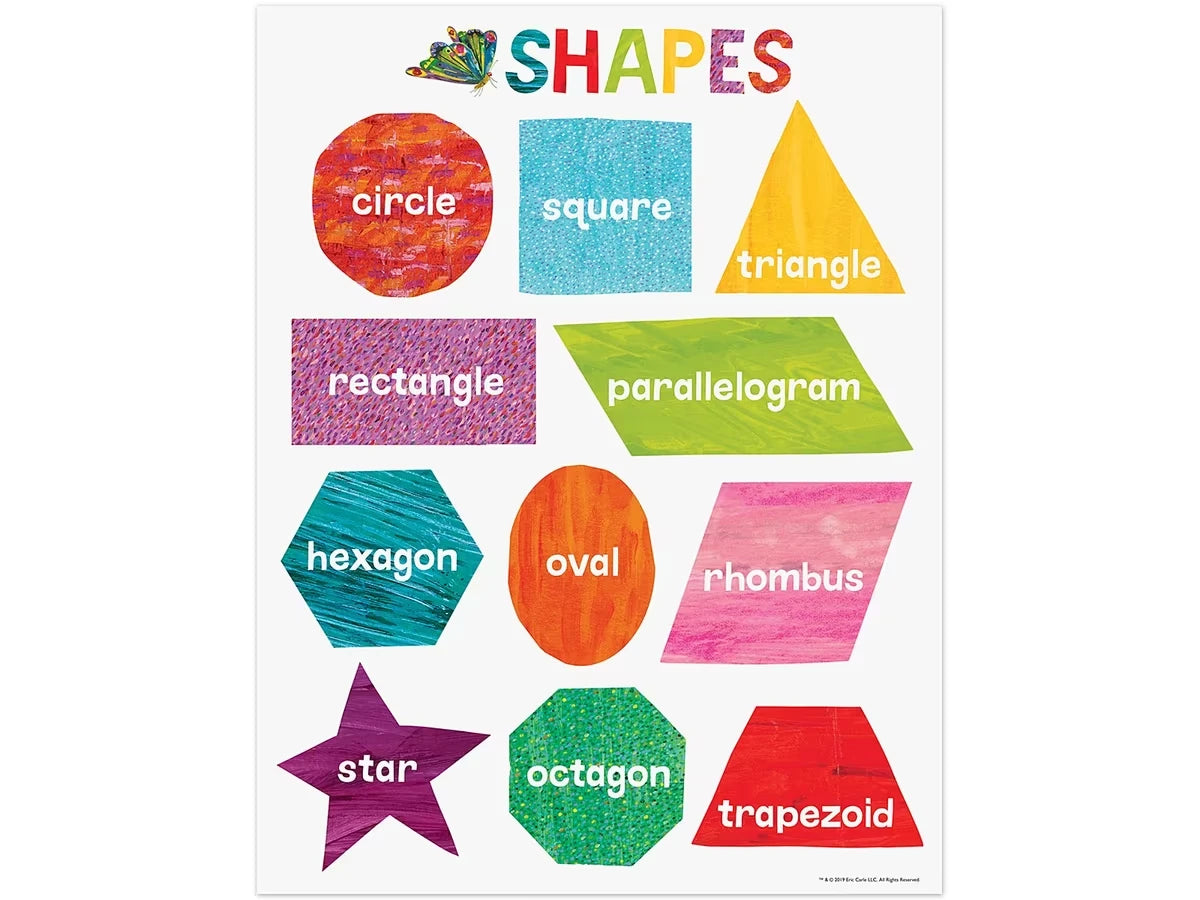 Eric Carle Shapes Poster - US 4405