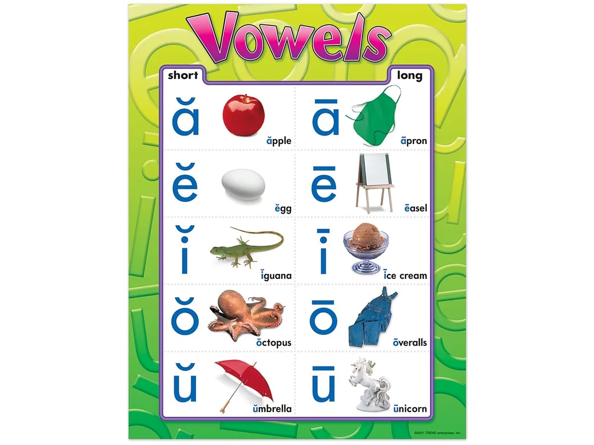 Vowels Photo Poster - US 9154