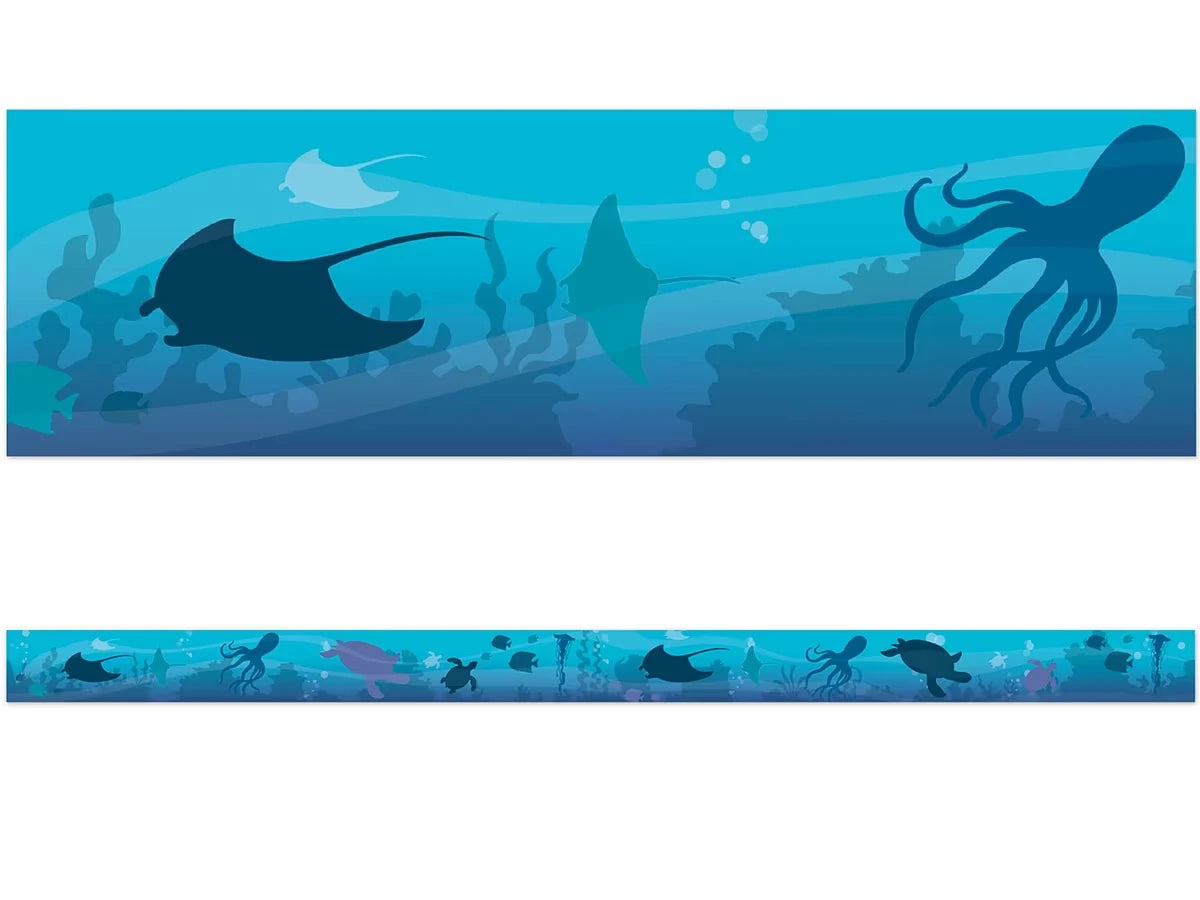 Seas the Day Underwater Life Border - US 1470