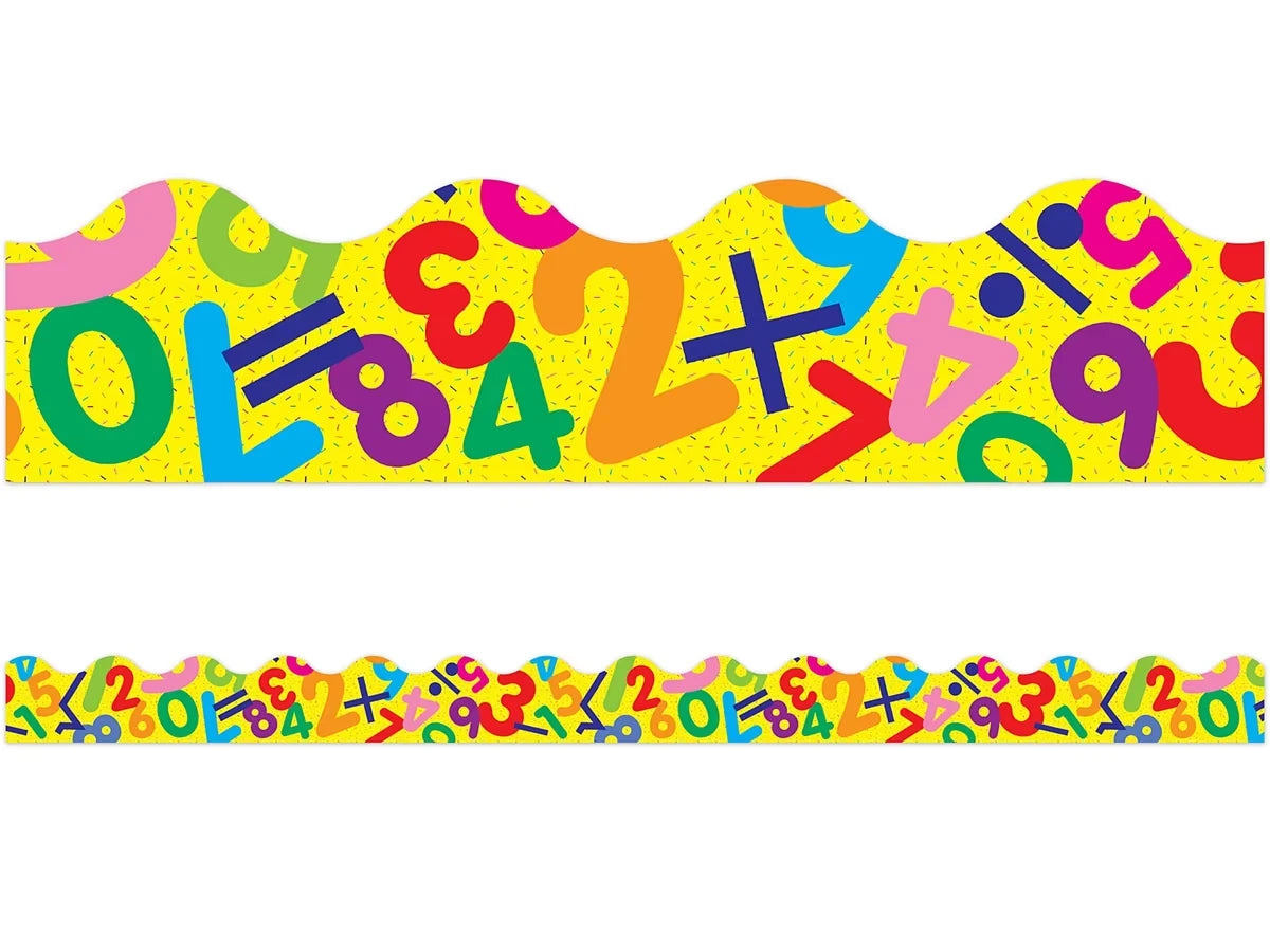 Math Fun Scalloped Border - US 6863