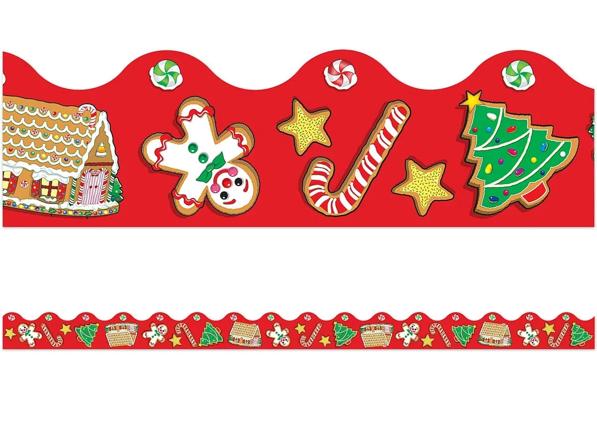Christmas Scalloped Border - US 6142