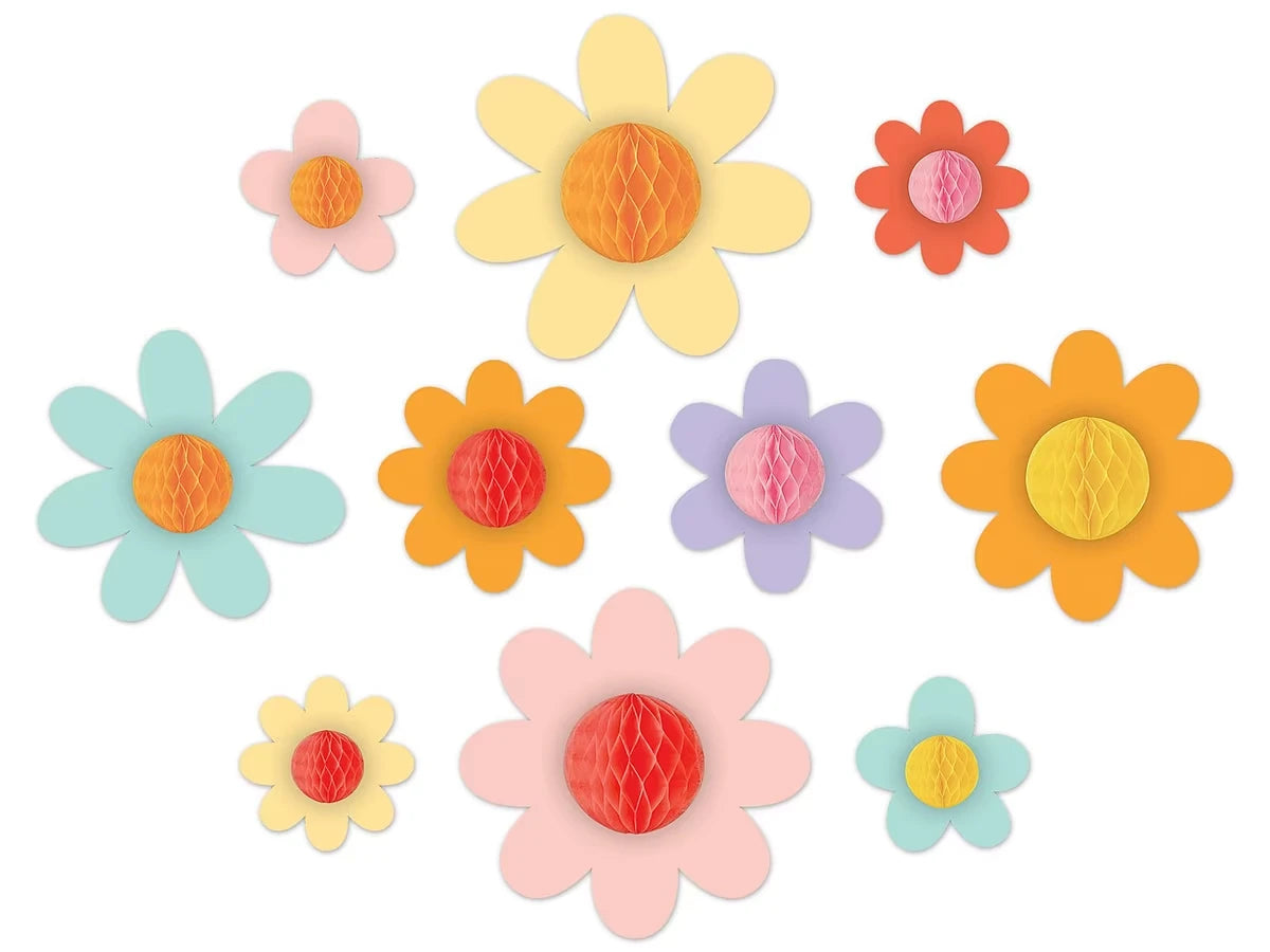 Groovy Flowers 3-D Accents - US 2684