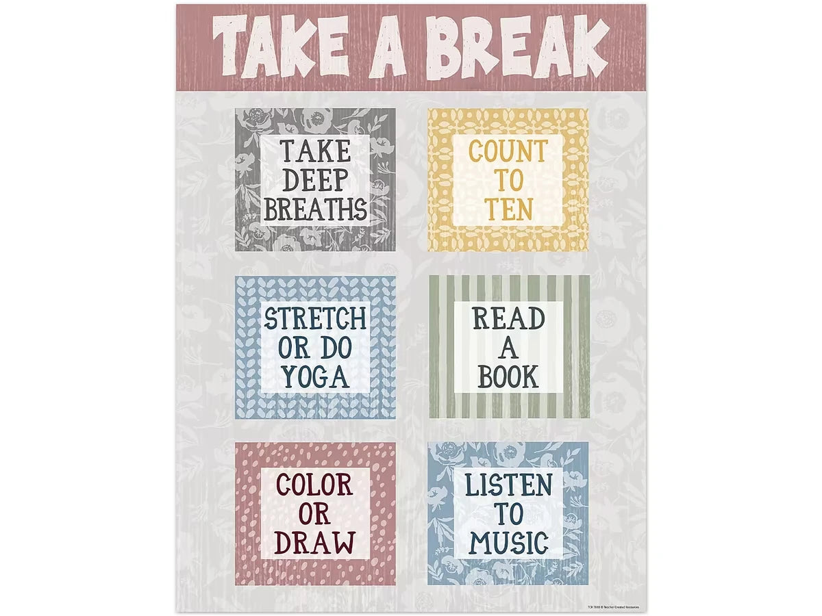 Classroom Cottage Take a Break Poster - US 3747