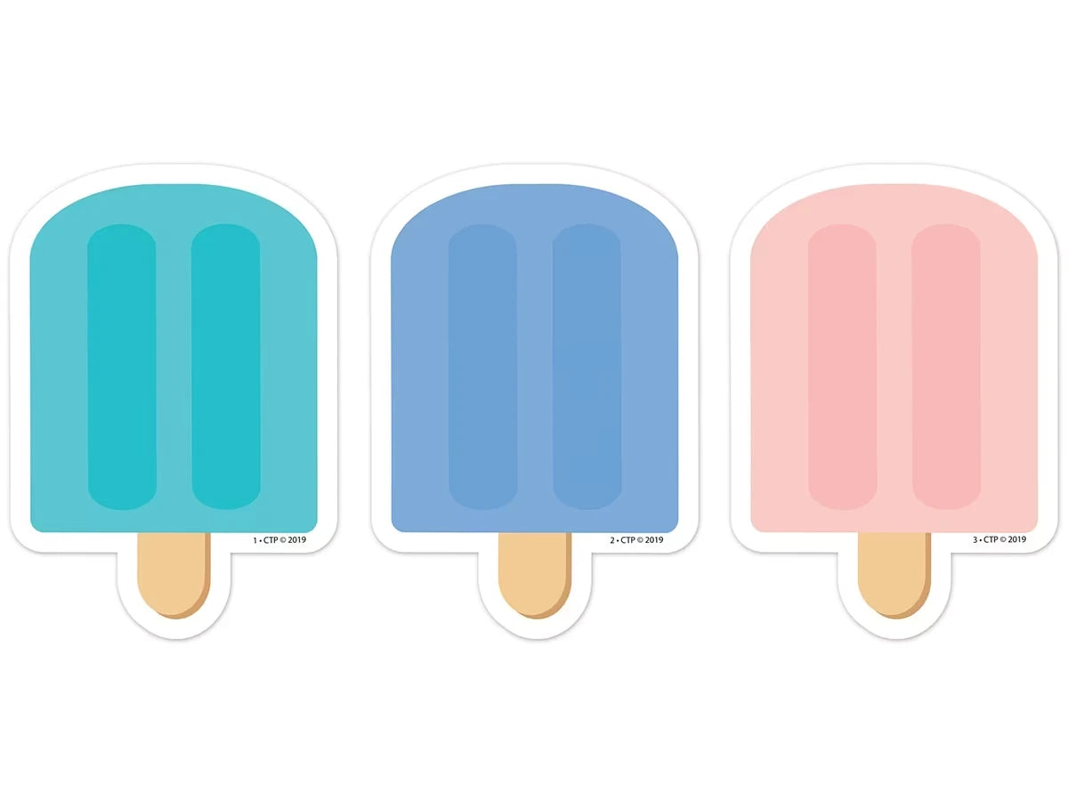 Calm & Cool Ice Pop Mini Accents - US 7052