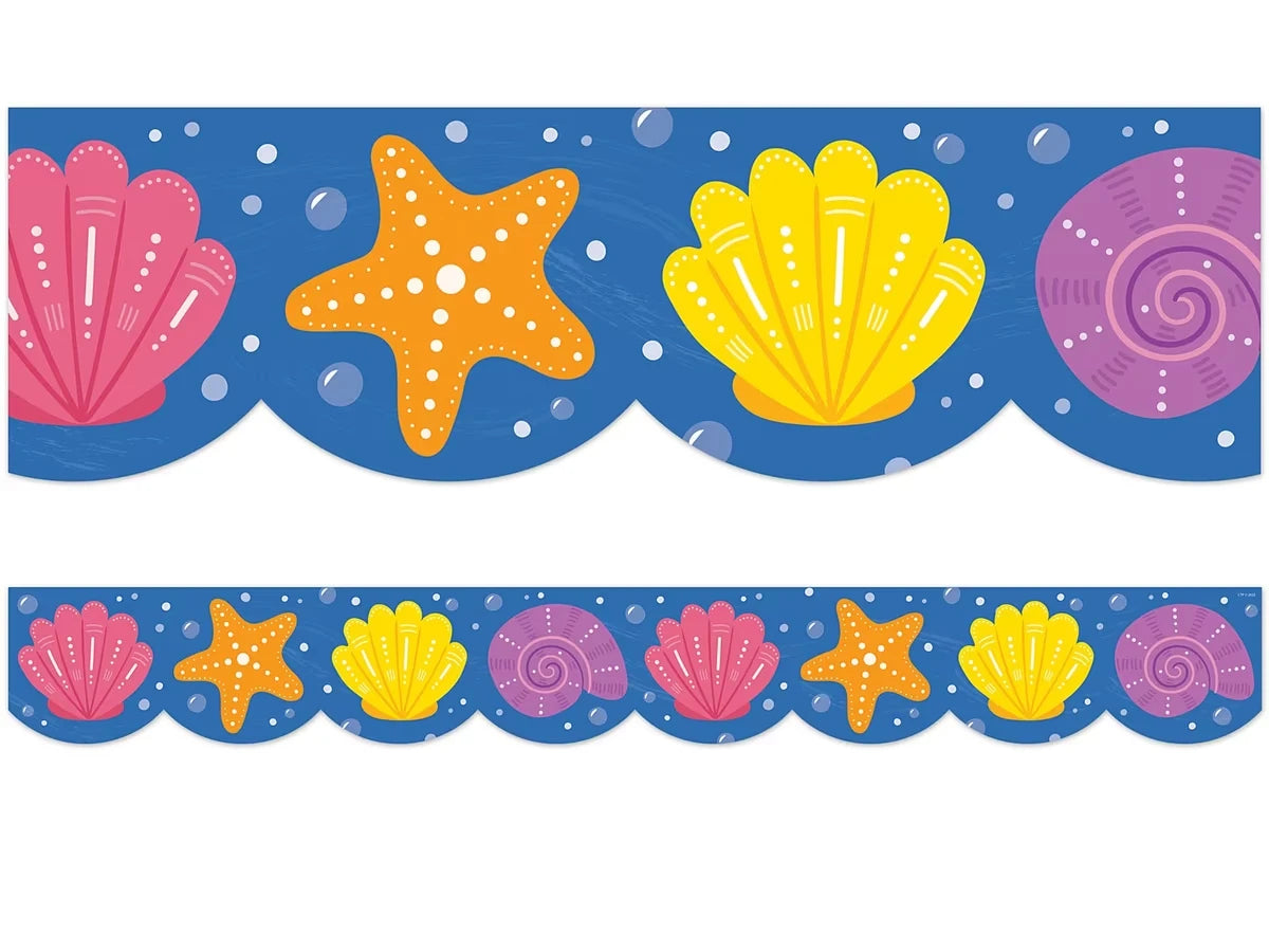 Sea Friends Scalloped Border - US 9922