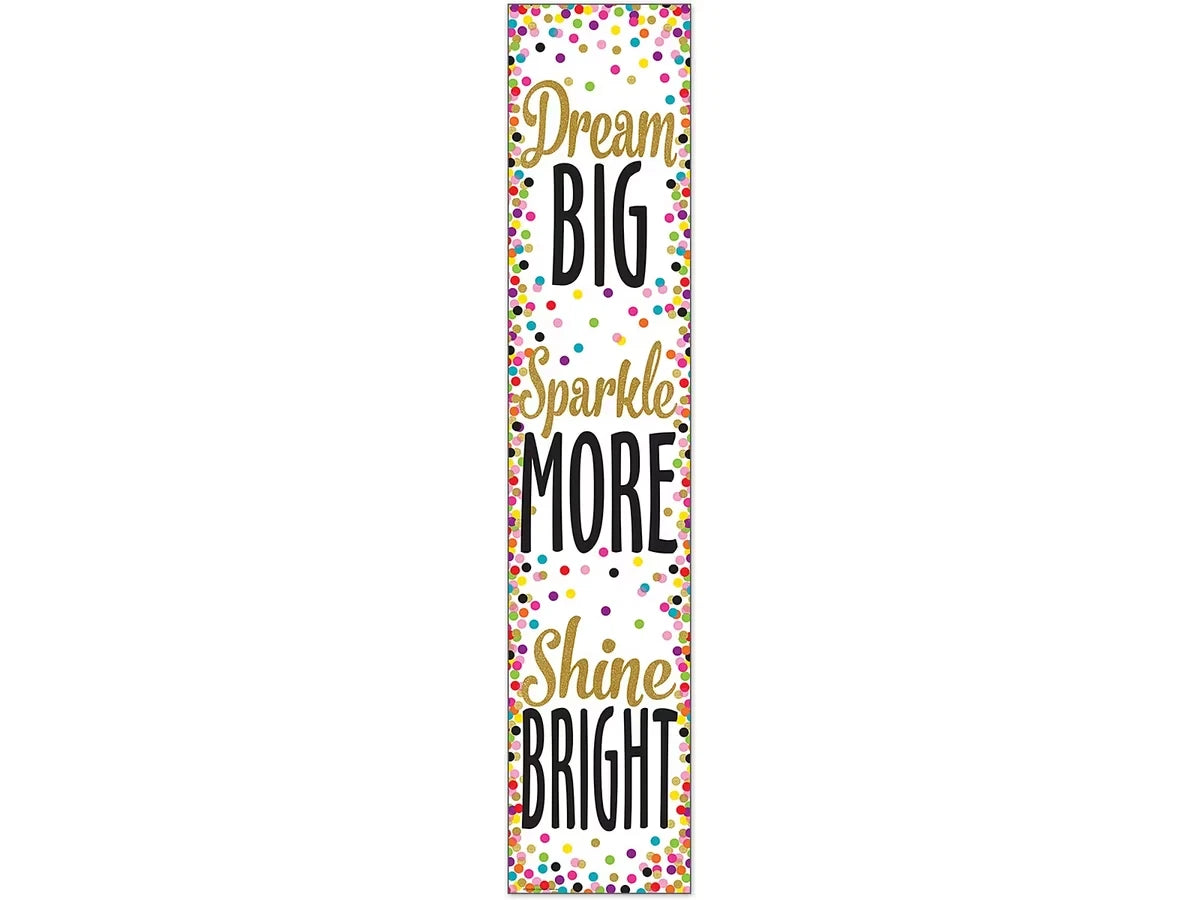 Confetti Motivational Banner - US 1355