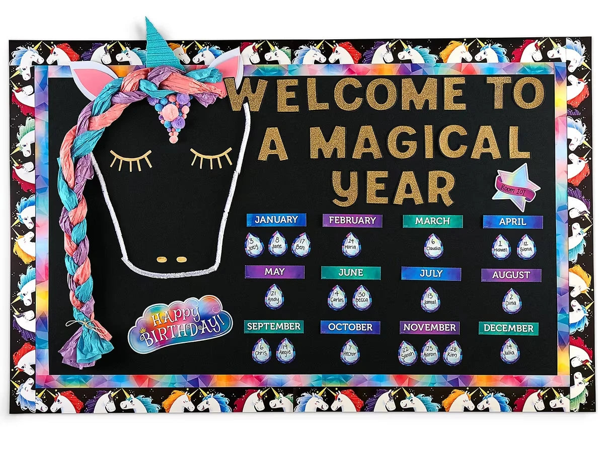 Mystical Magical Birthday Bulletin Board Set - US 7494