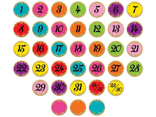 Confetti Calendar Mini Accents - US 1608