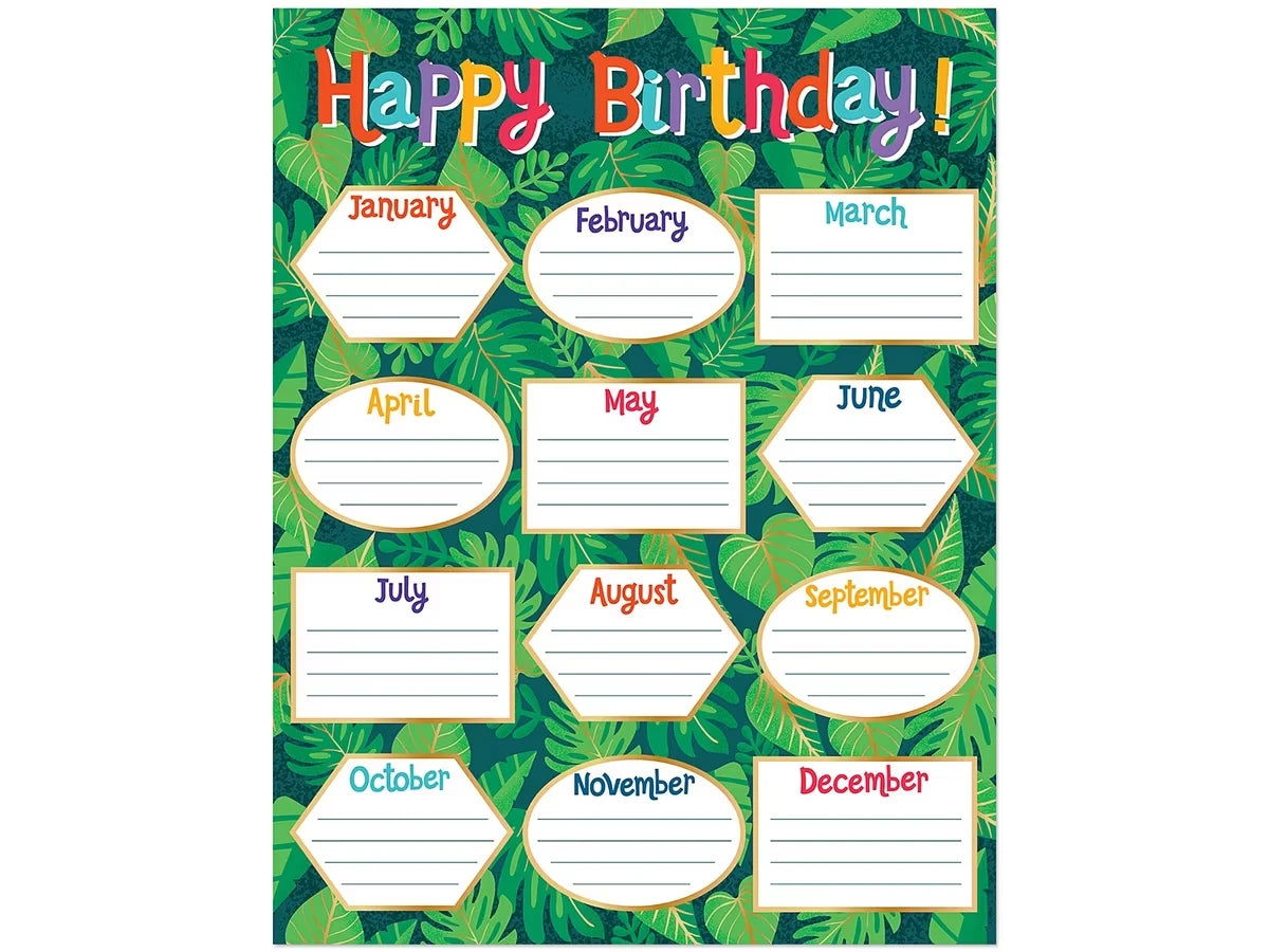 One World Birthday Poster - US 2454