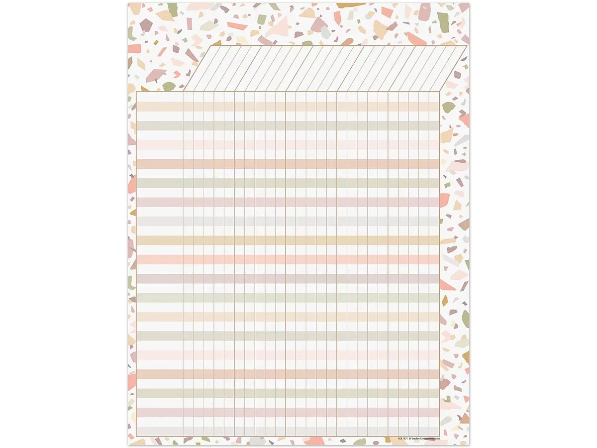 Terrazzo Tones Incentive Chart - US 8436