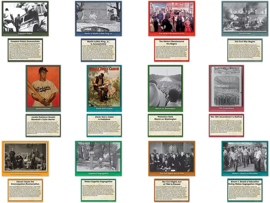Black History Event Card Accents - US 9181