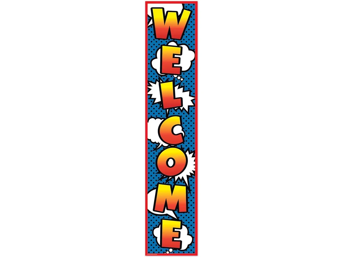 Superhero Welcome Banner - US 3713