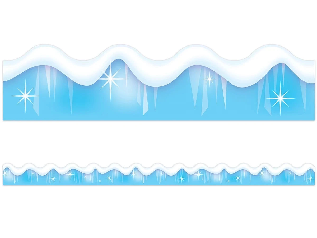 Snow & Ice Scalloped Border - US 1937