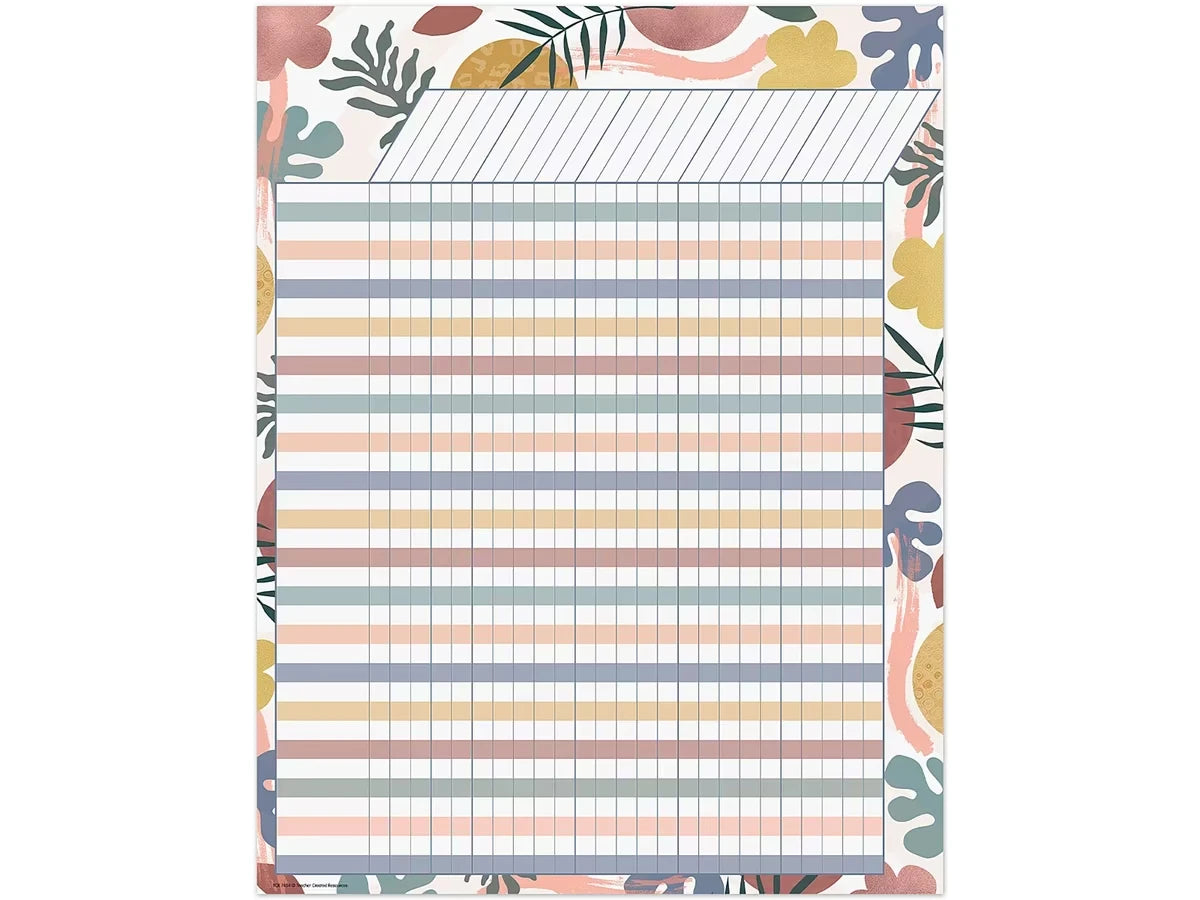 Wonderfully Wild Incentive Chart - US 8146