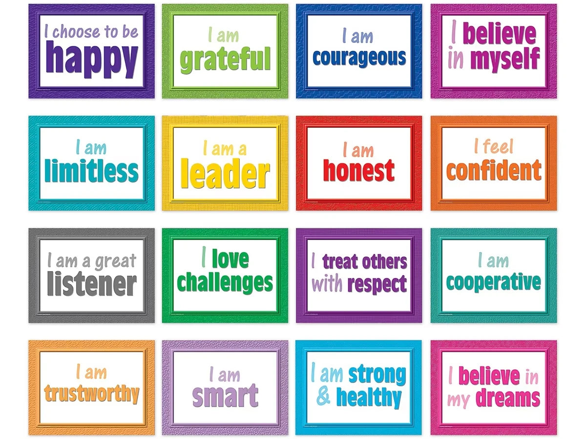 Think Positive Bulletin Board Set - US 5140