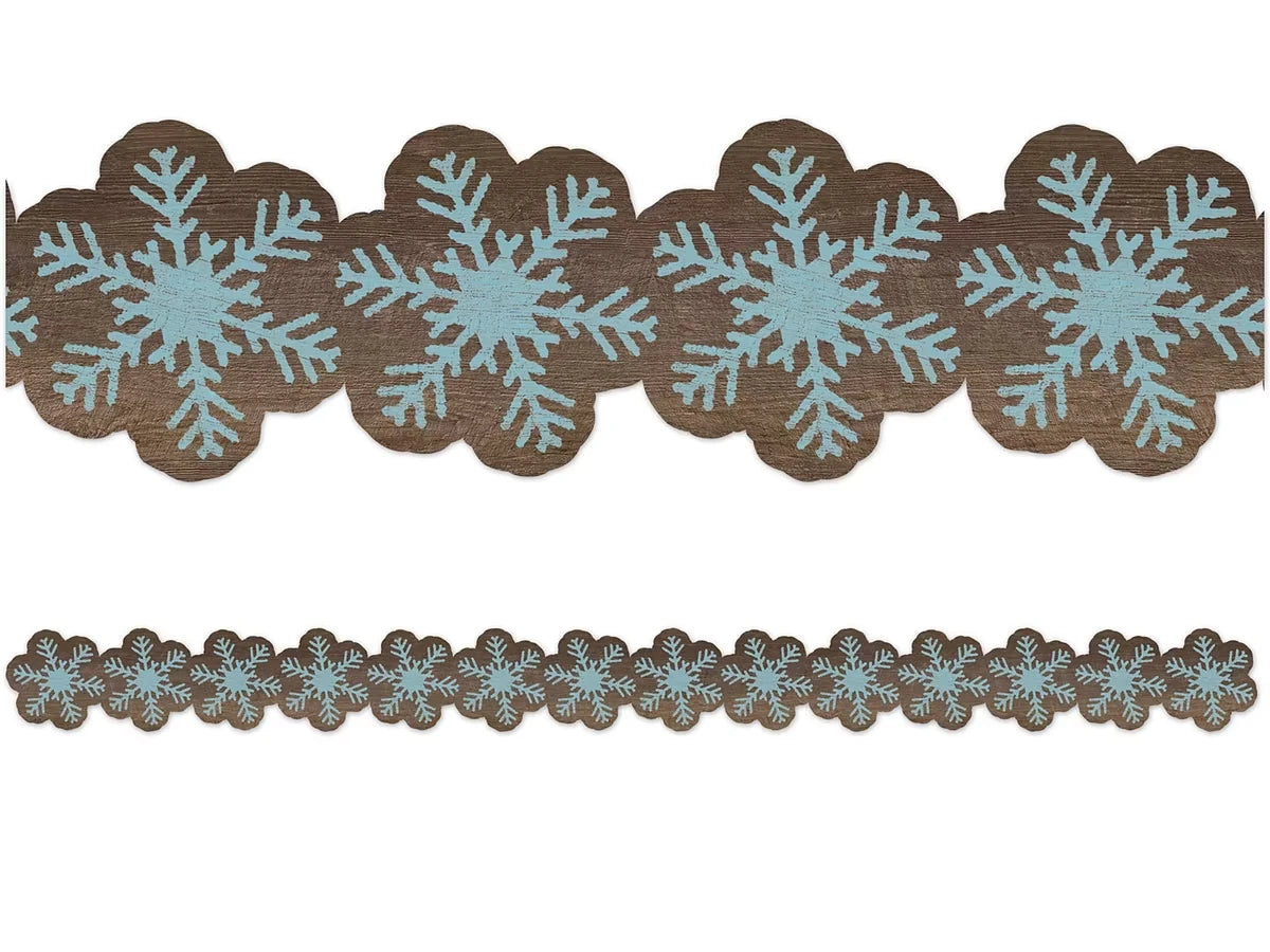 Home Sweet Classroom Snowflake Border - US 3395