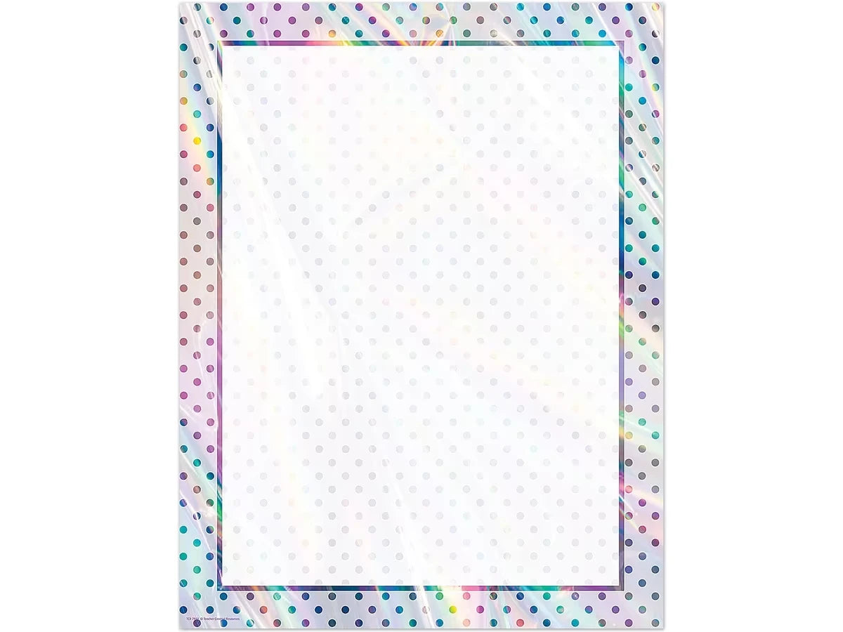 Iridescent Blank Poster - US 8185