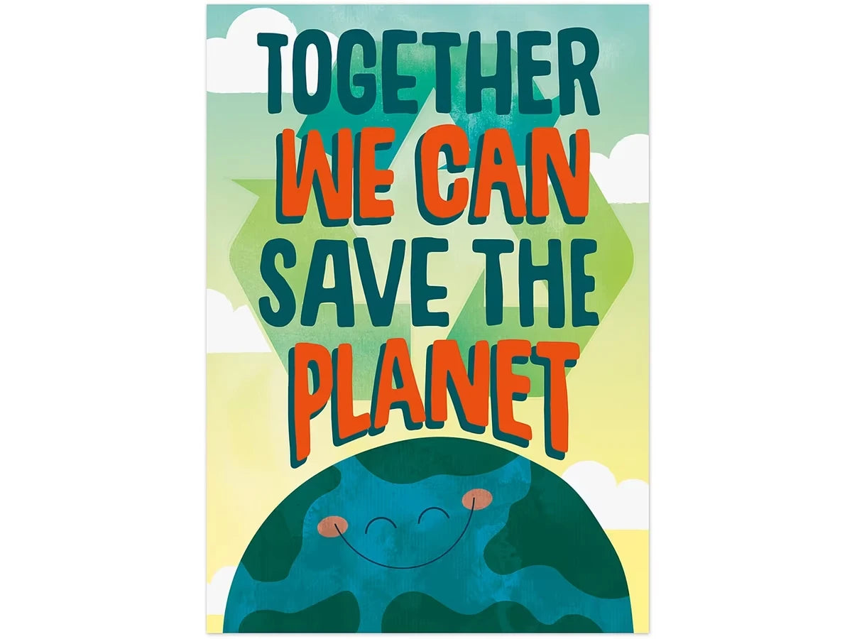 Together We Can Save the Planet Poster - US 8159
