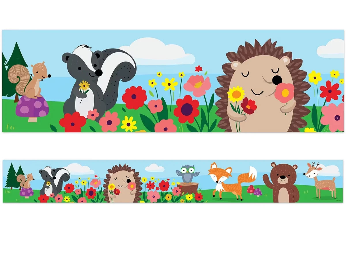 Woodland Friends Border - US 6797