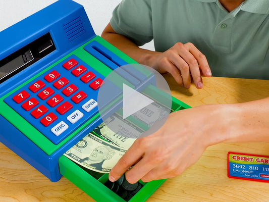 Real-Working Cash Register - US 6443