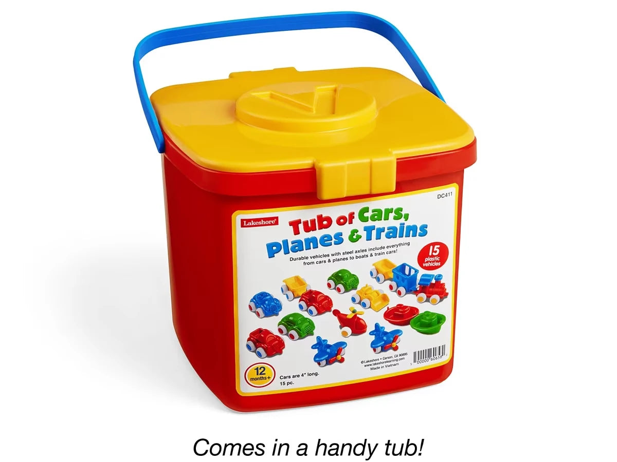 Tub of Cars, Planes & Trains - US 2472