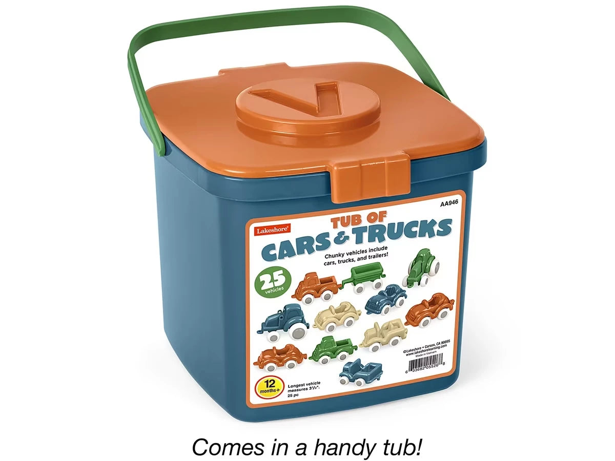 Tub of Cars & Trucks - US 5527