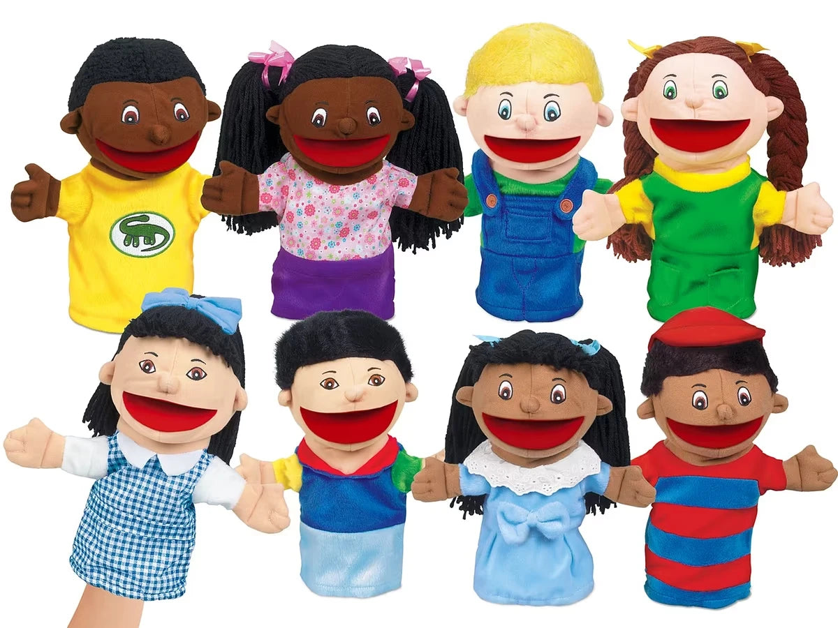 Let’s Talk! Kid Puppets - Complete Set - US 6874