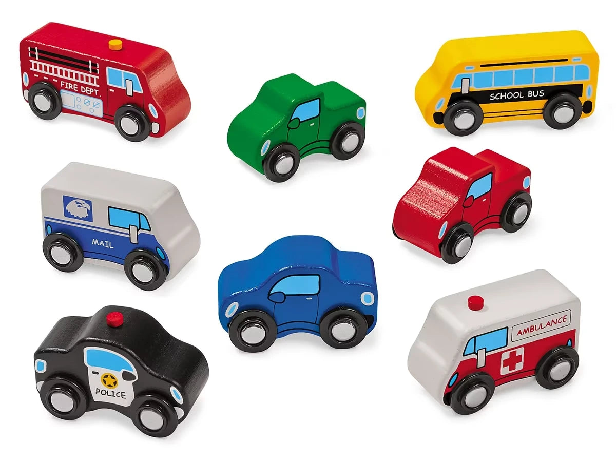 Around Town Vehicles - Set of 8 - US 5010