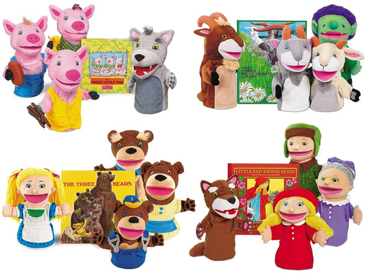 Let’s Talk! Storytelling Puppets - Complete Set - US 3258