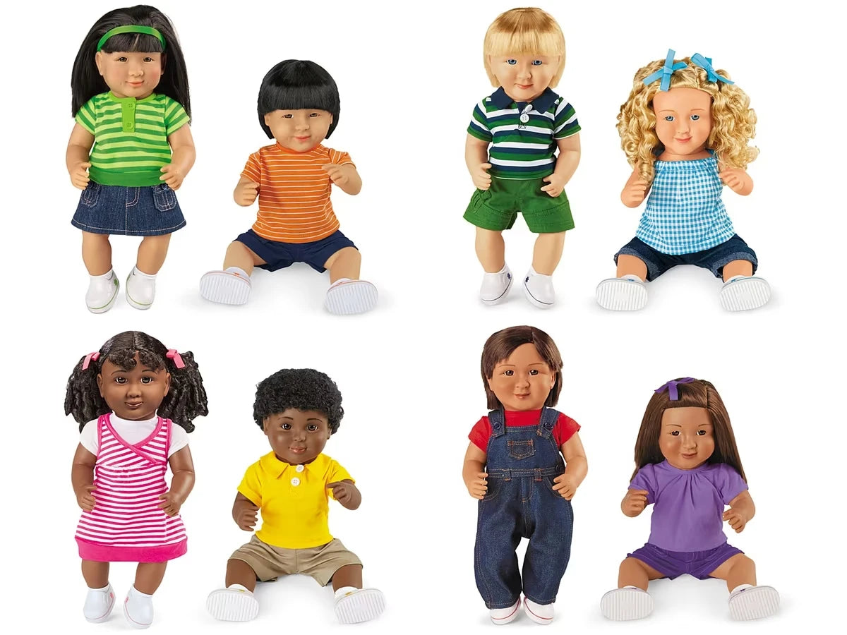 Lakeshore Multi-Ethnic School Doll Set - US 9411