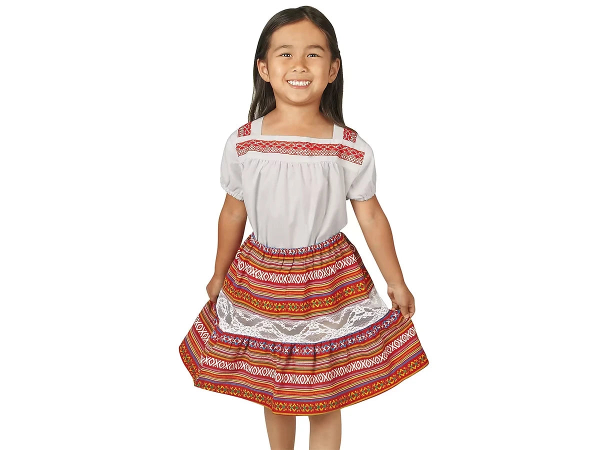 Mexican Falda and Blusa - US 6796