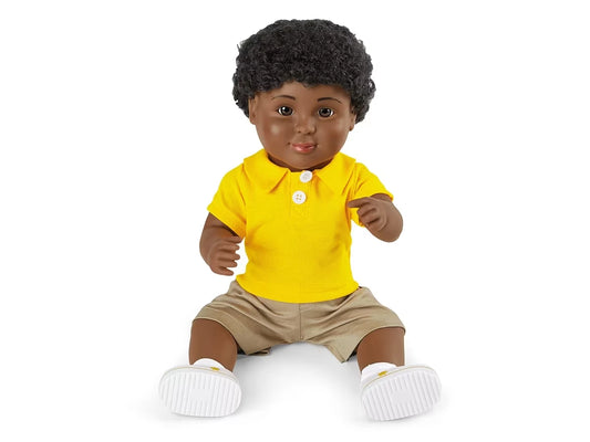 Lakeshore African American Boy Doll - US 7245
