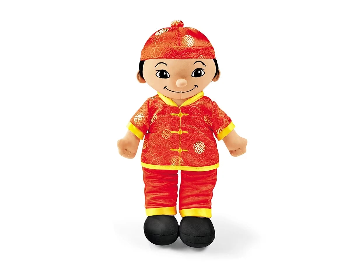 Chinese Boy Washable Doll - US 5452