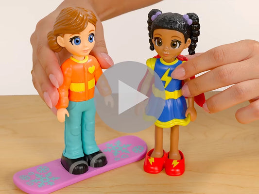 Magnetic Dress & Play Dolls - US 4862