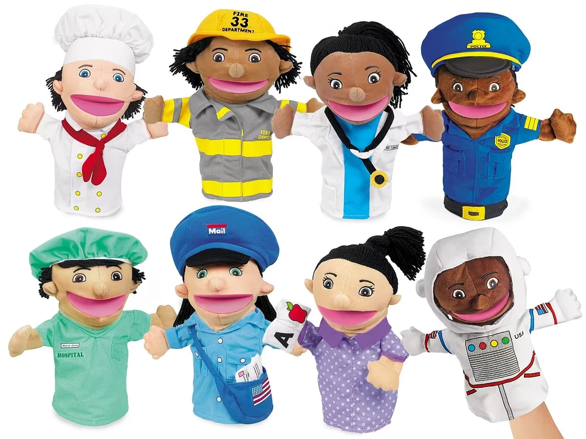 Let’s Talk! Community Helper Puppets - Complete Set - US 4331