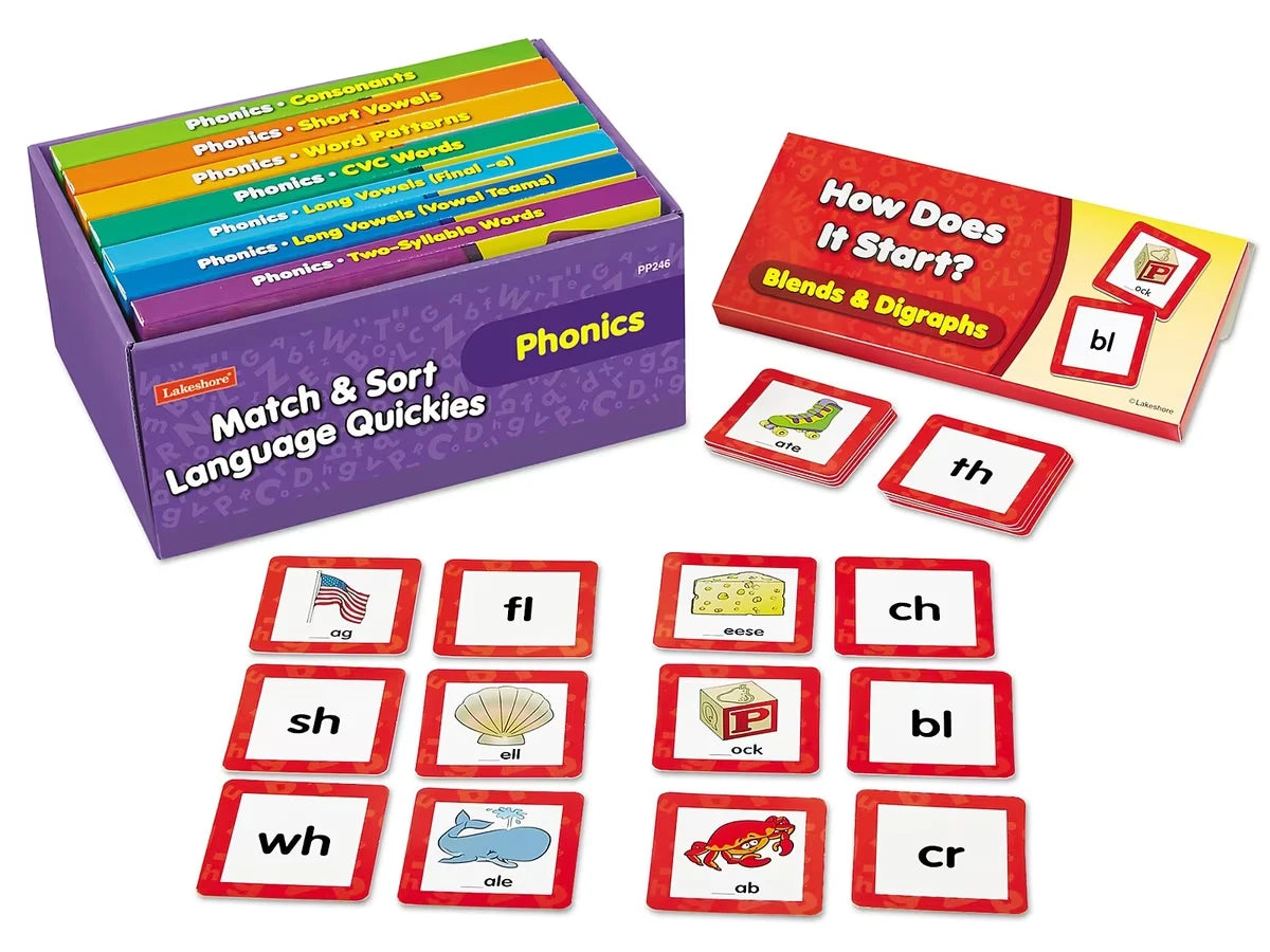 Match & Sort Phonics Quickies - K-Gr. 1 - US 8704