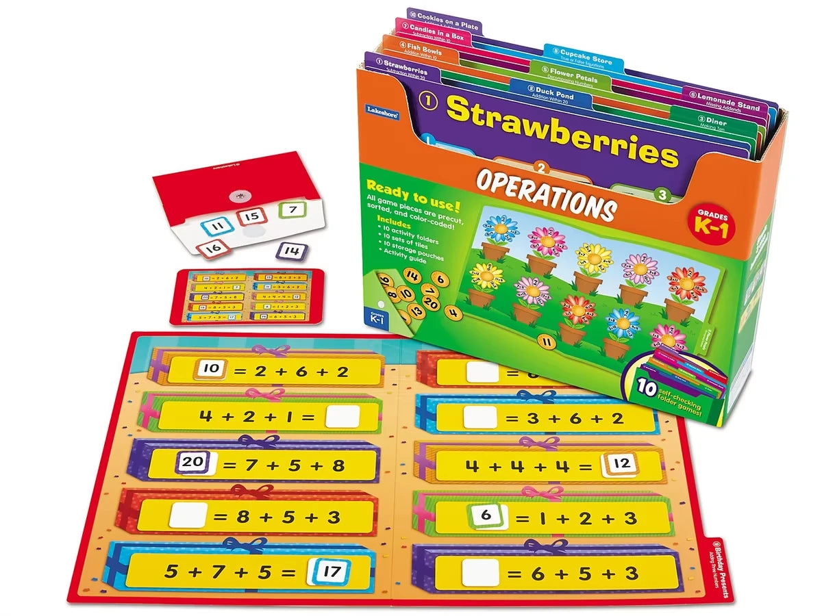 Operations Folder Game Library - K-Gr. 1 - US 5293
