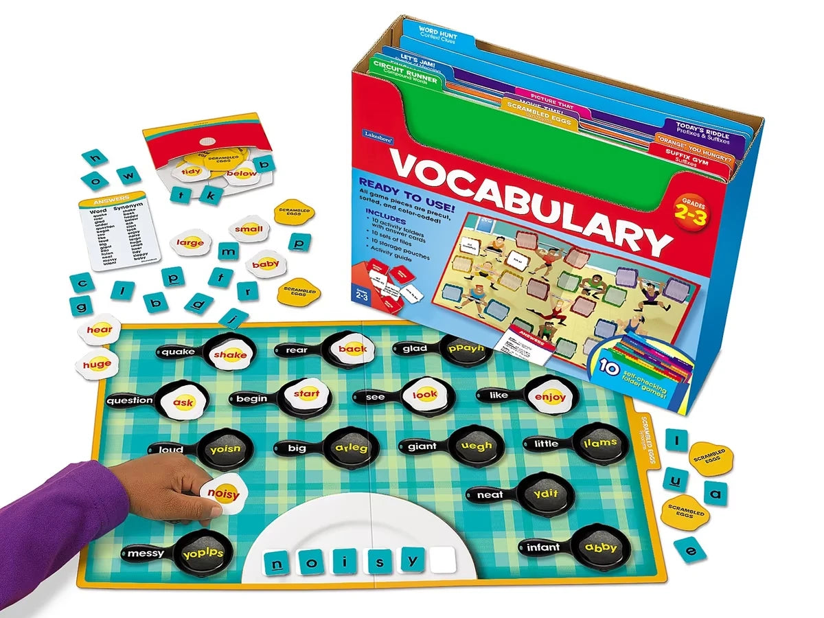 Vocabulary Folder Game Library - Gr. 2-3 - US 9703