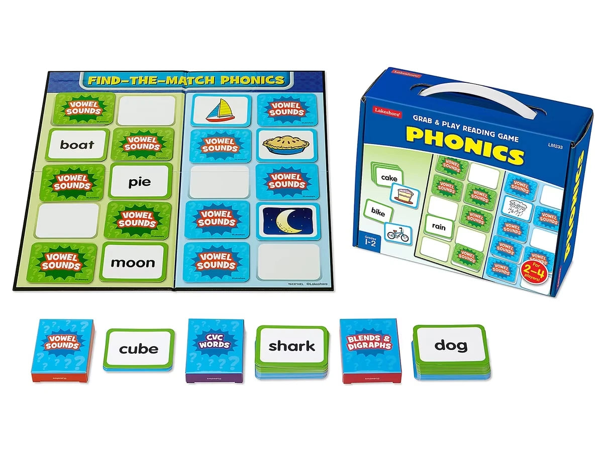 Phonics Grab & Play Game - Gr. 1-2 - US 2666
