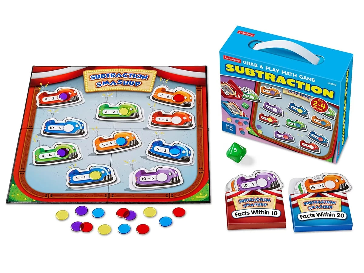 Subtraction Grab & Play Game - Gr. 1-2 - US 7146