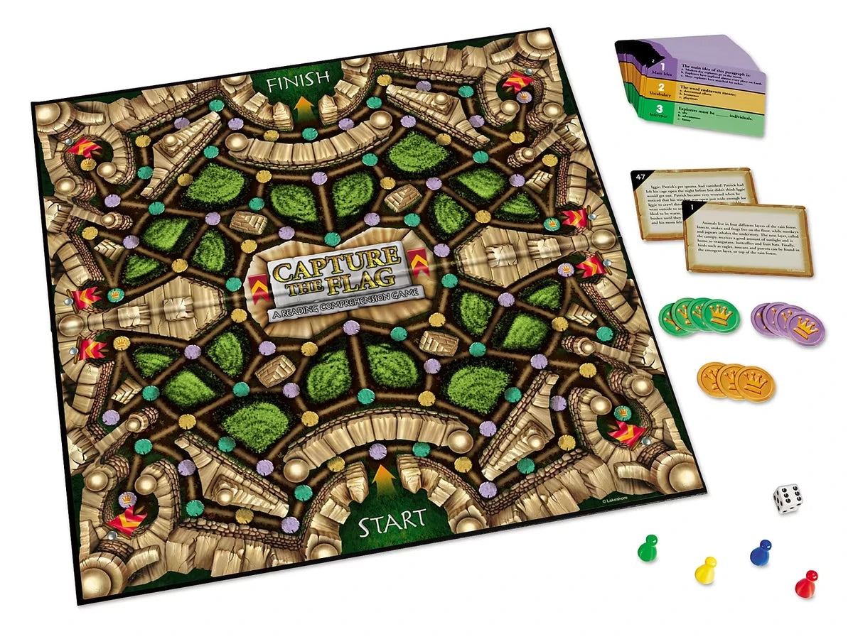 Capture the Flag: Reading Comprehension Game - US 8357