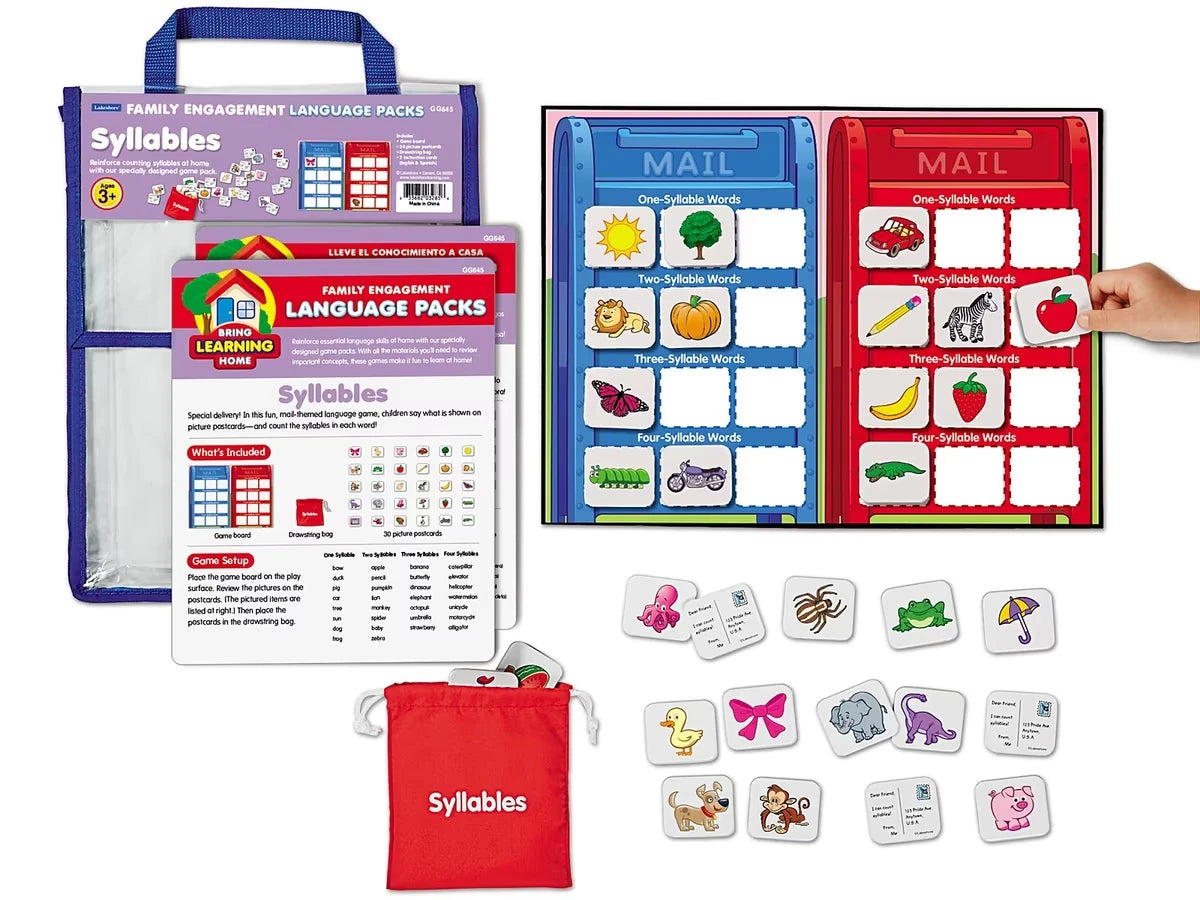 Syllables Family Engagement Pack - US 2576