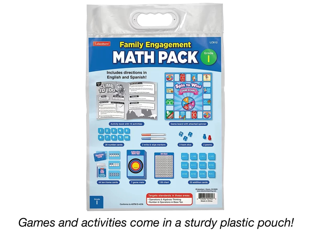 Family Engagement Math Pack - Gr. 1 - US 5665