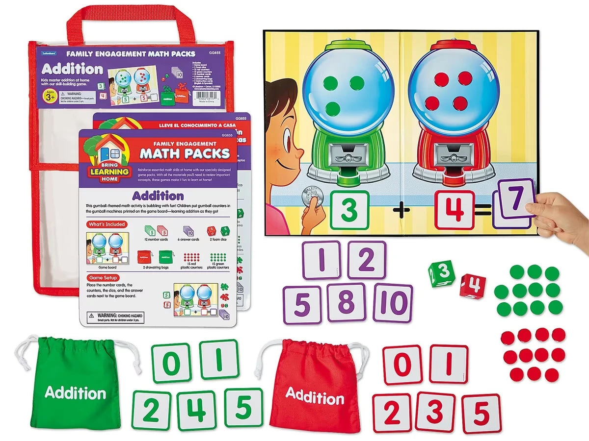 Addition Family Engagement Pack - US 2427