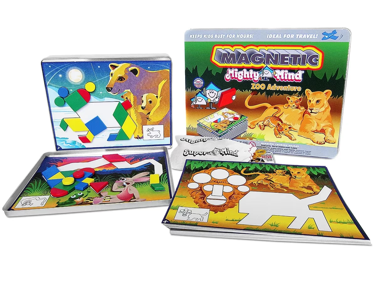 Magnetic MightyMind® Logic Puzzle - Zoo Adventure - US 5568