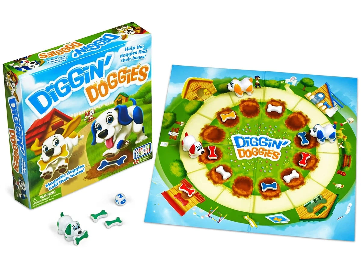 Diggin’ Doggies Color Match Game - US 5642
