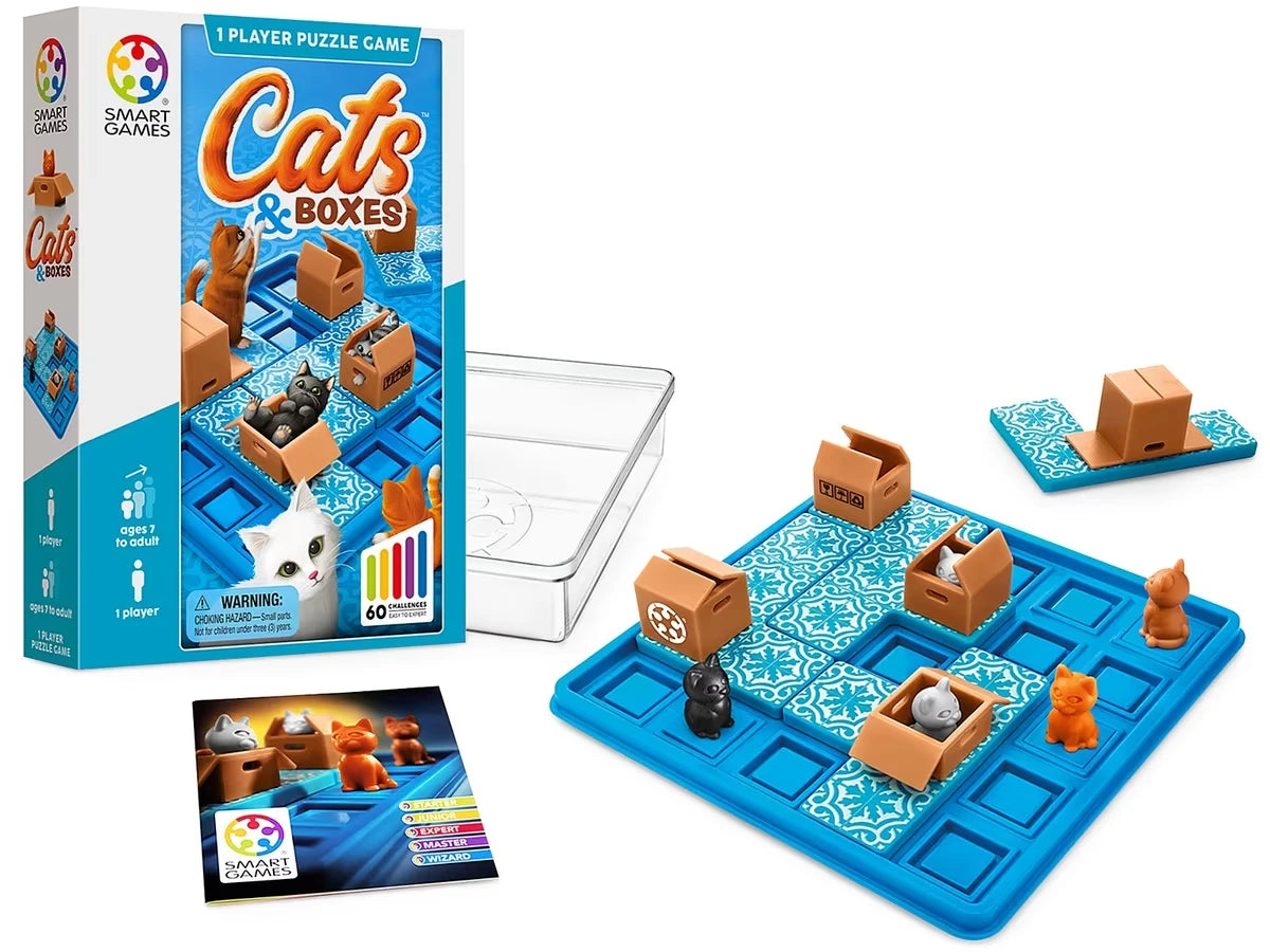 Cats & Boxes Puzzle Game - US 7869