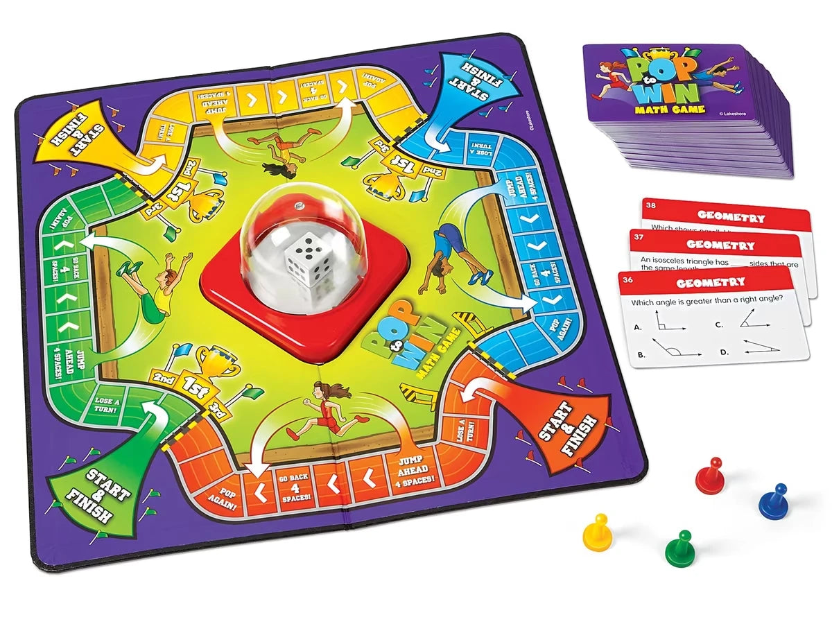 Pop to Win! Math Game - Gr. 4 - US 8108